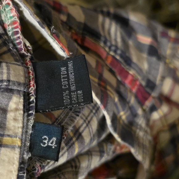 Polo Patchwork Plaid Shorts 34 - Picture 4 of 4